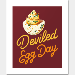 National Deviled Egg Day – November Posters and Art